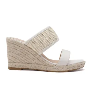 Ella White Espadrilles