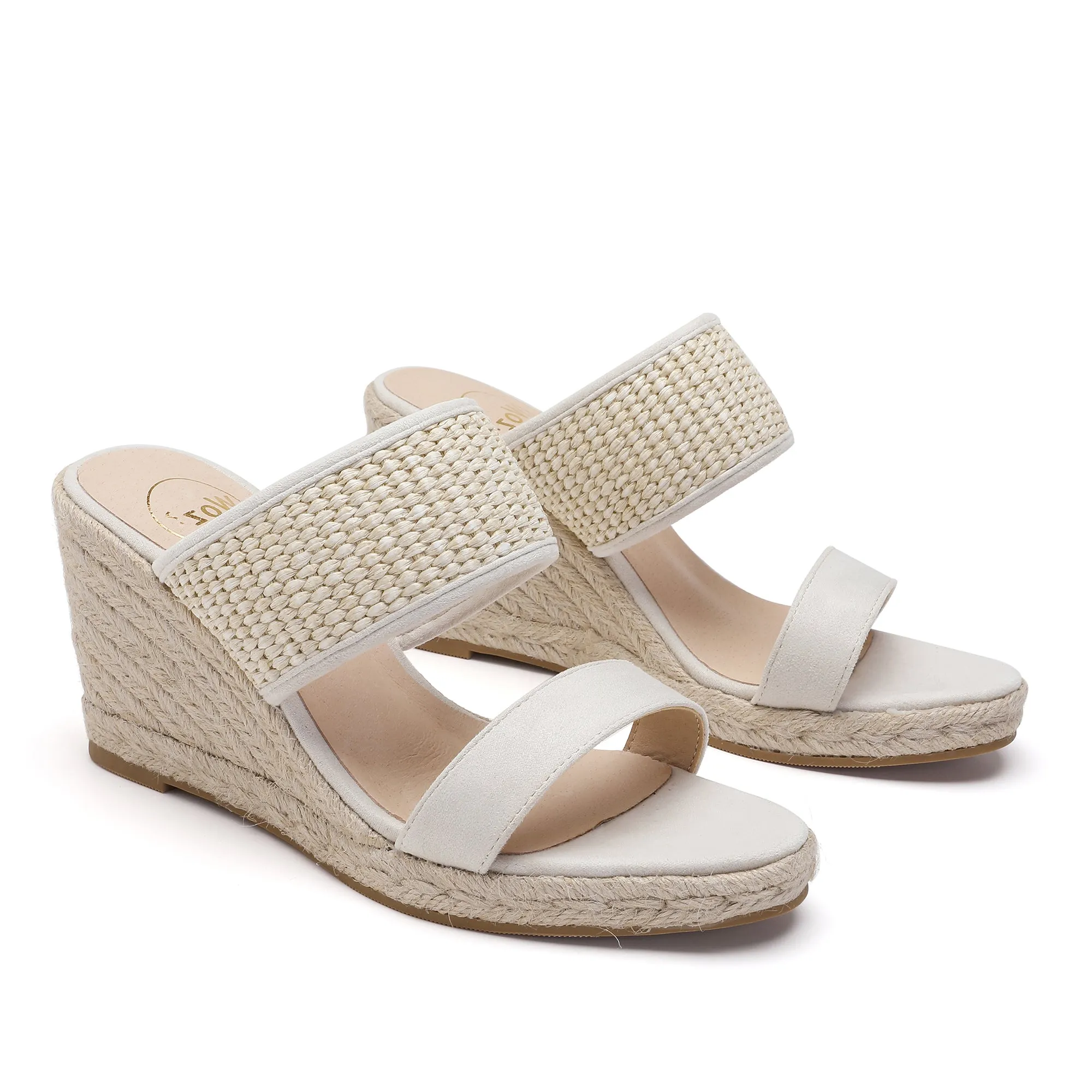 Ella White Espadrilles