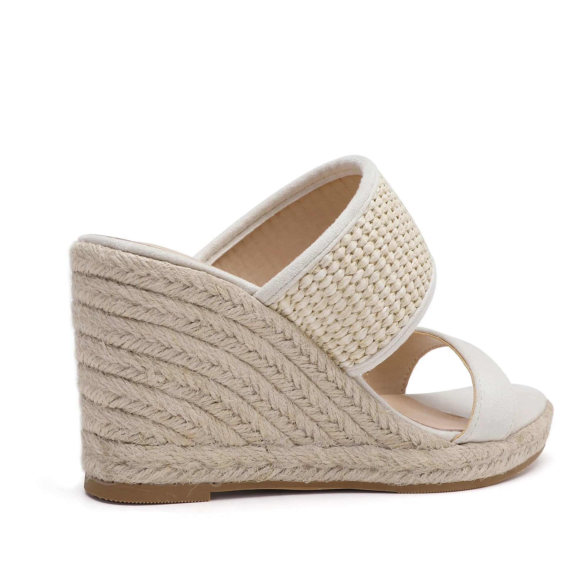 Ella White Espadrilles