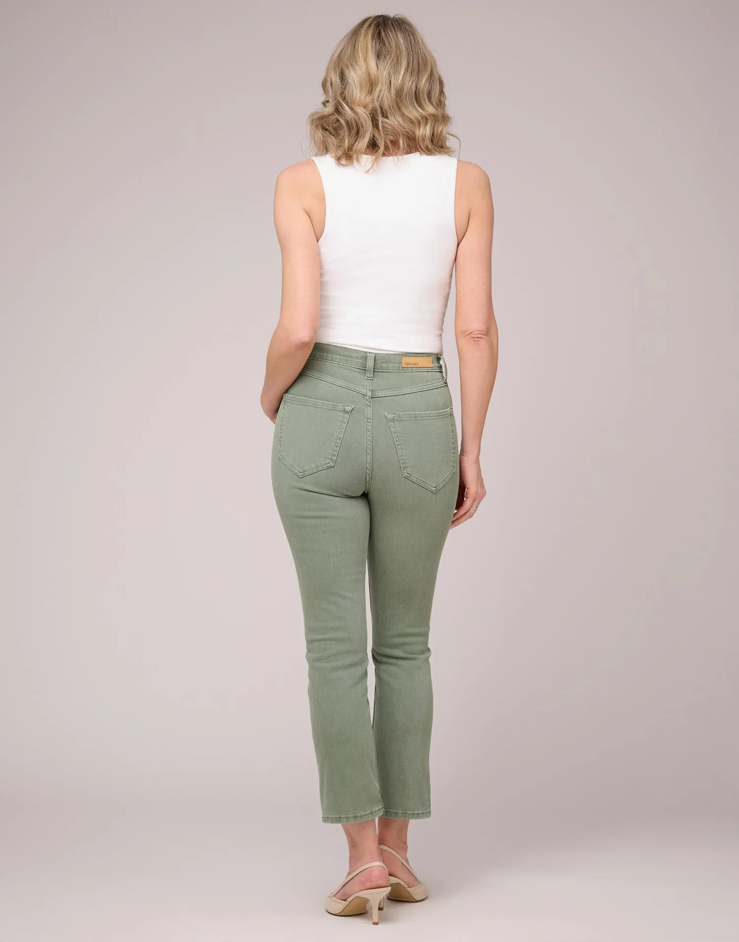 EMILY SLIM JEANS / BEACH GRASS