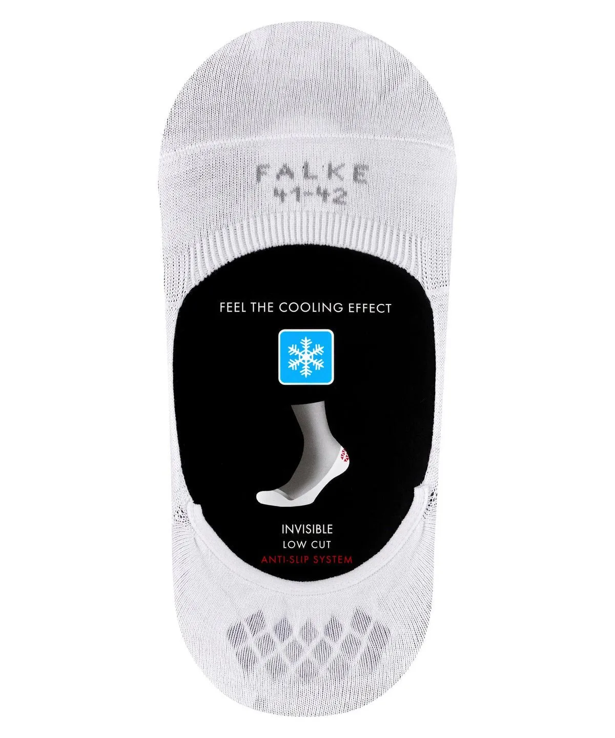 FALKE Cool 24/7 Men's No Show Socks WHITE