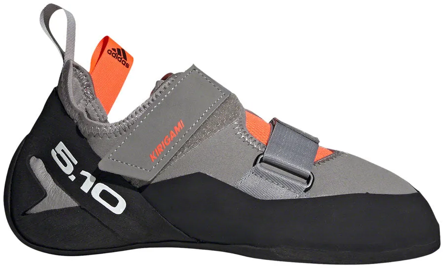 Five Ten Kirigami Climbing Shoe - Women's, Dove Grey/Core Black/Solar Red