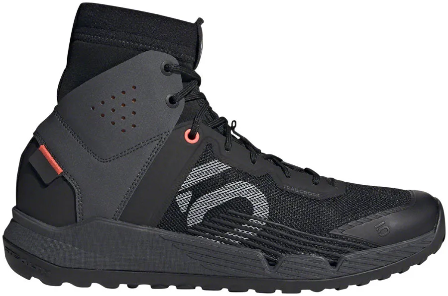 Five Ten Trailcross Mid Pro Flat Shoe - Men's, Core Black / Grey Two / Solar Red