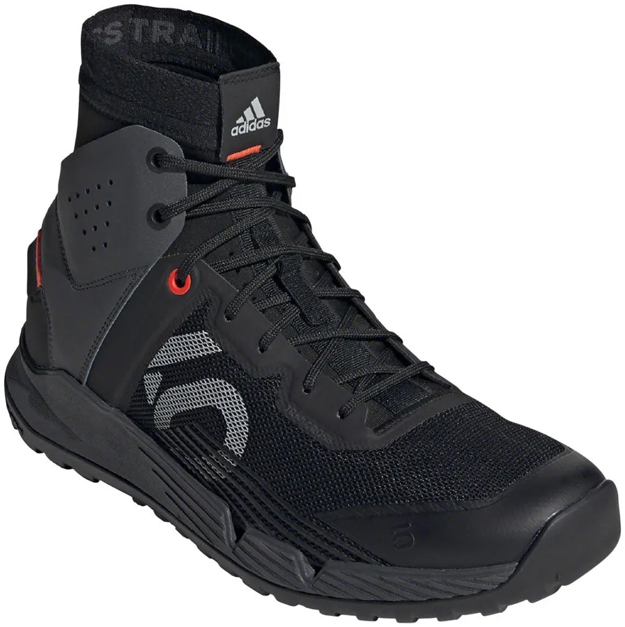 Five Ten Trailcross Mid Pro Flat Shoe - Men's, Core Black / Grey Two / Solar Red