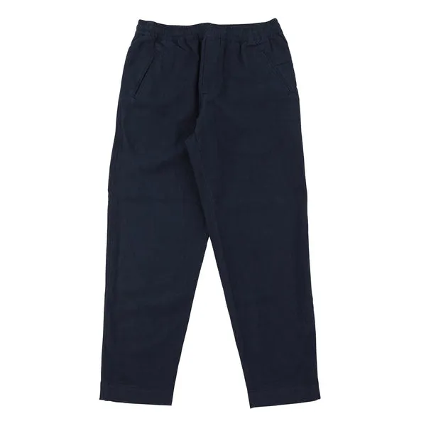 Folk Drawcord Assembly Pant - Soft Linen Navy