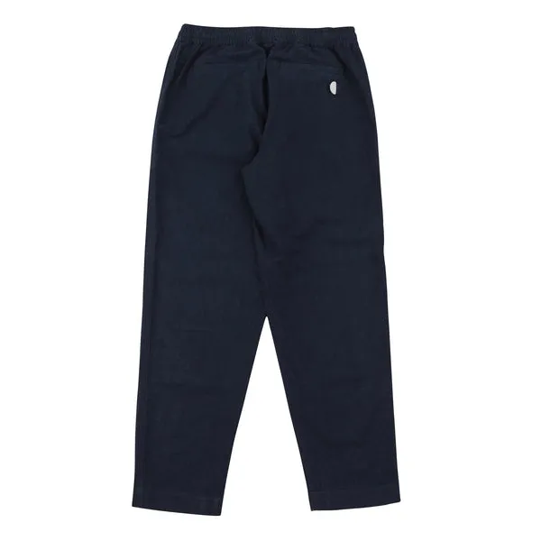 Folk Drawcord Assembly Pant - Soft Linen Navy