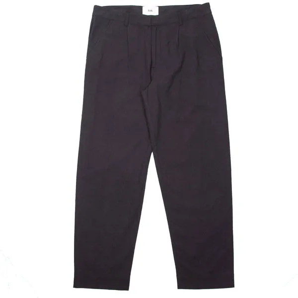 Folk Signal Pant - Soft Black Crinkle