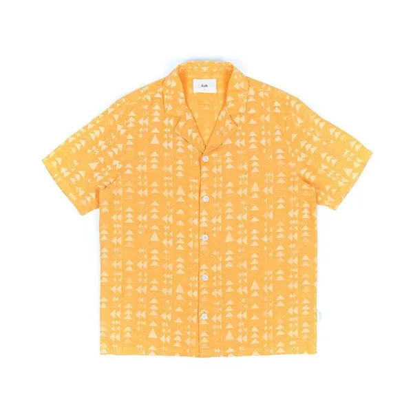 Folk Soft Collar Shirt Marigold