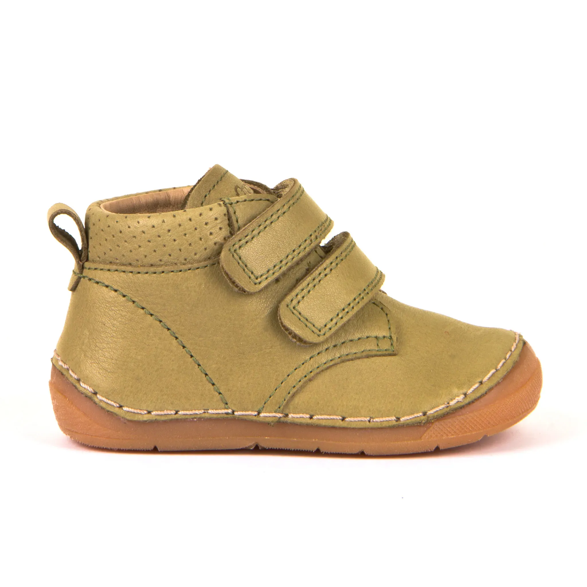 Froddo Boy's and Girl's Paix  Casual Shoes with Hoop and Loop Closure - Olive