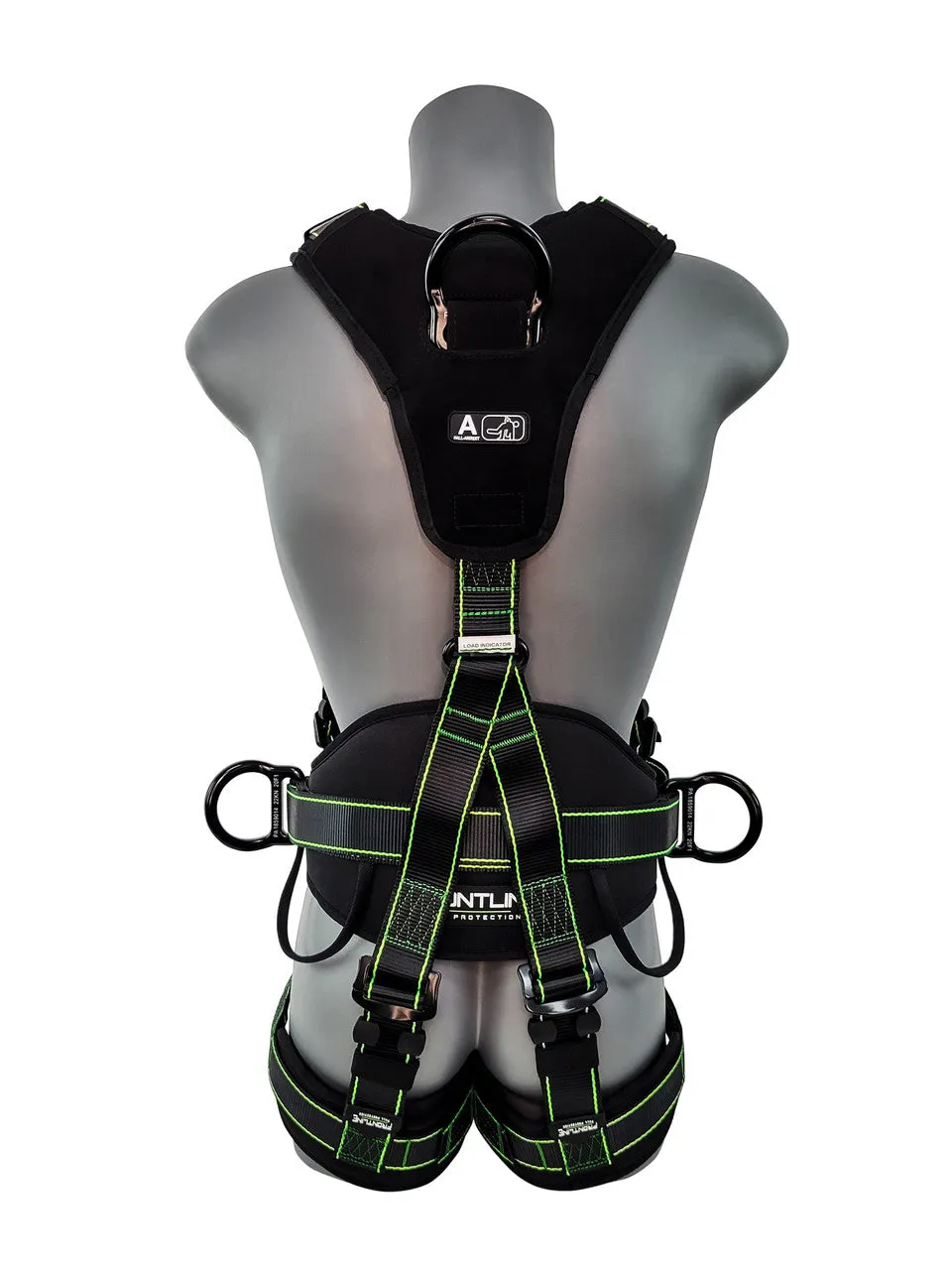 Frontline 200RE Elite Lite Climbing/Rescue Full Body Harness with Aluminum Quick Connect Buckles Universal