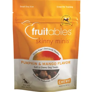 Fruitables Skinny Minis Pumpkin Mango Flavor Dog Treats