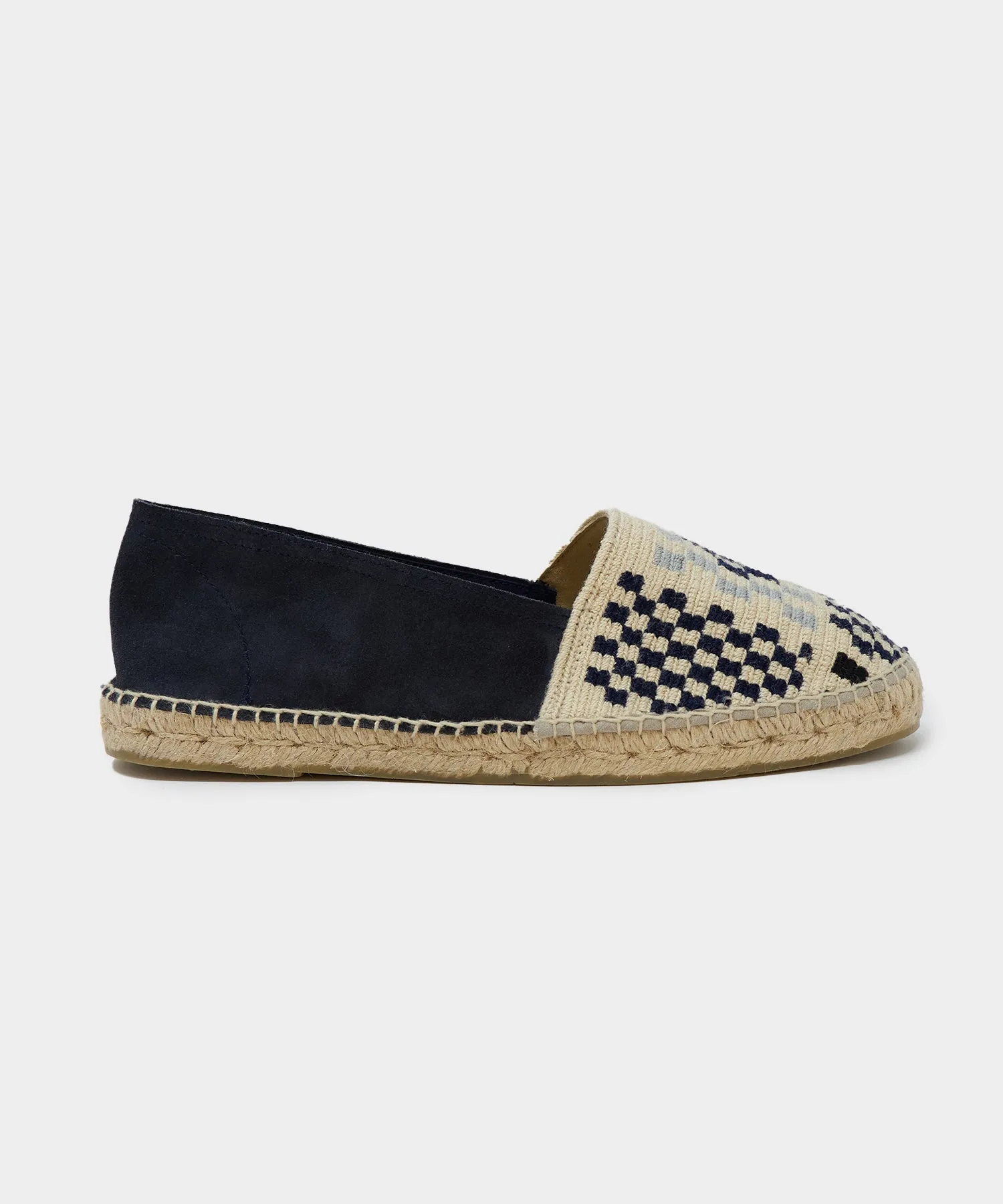 Guanábana Espadrilles in Blue Check