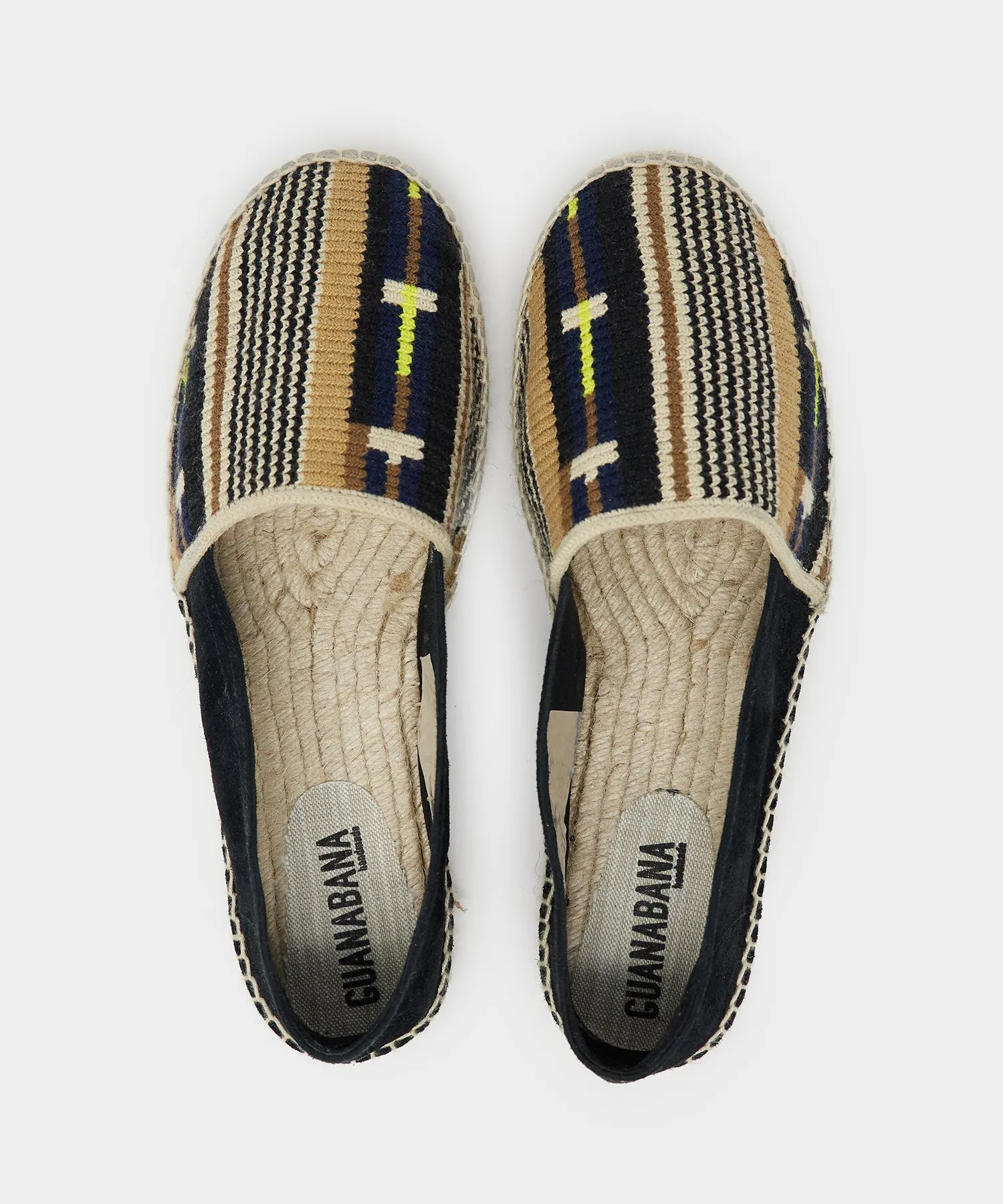 Guanábana Espadrilles in Neon Stripe