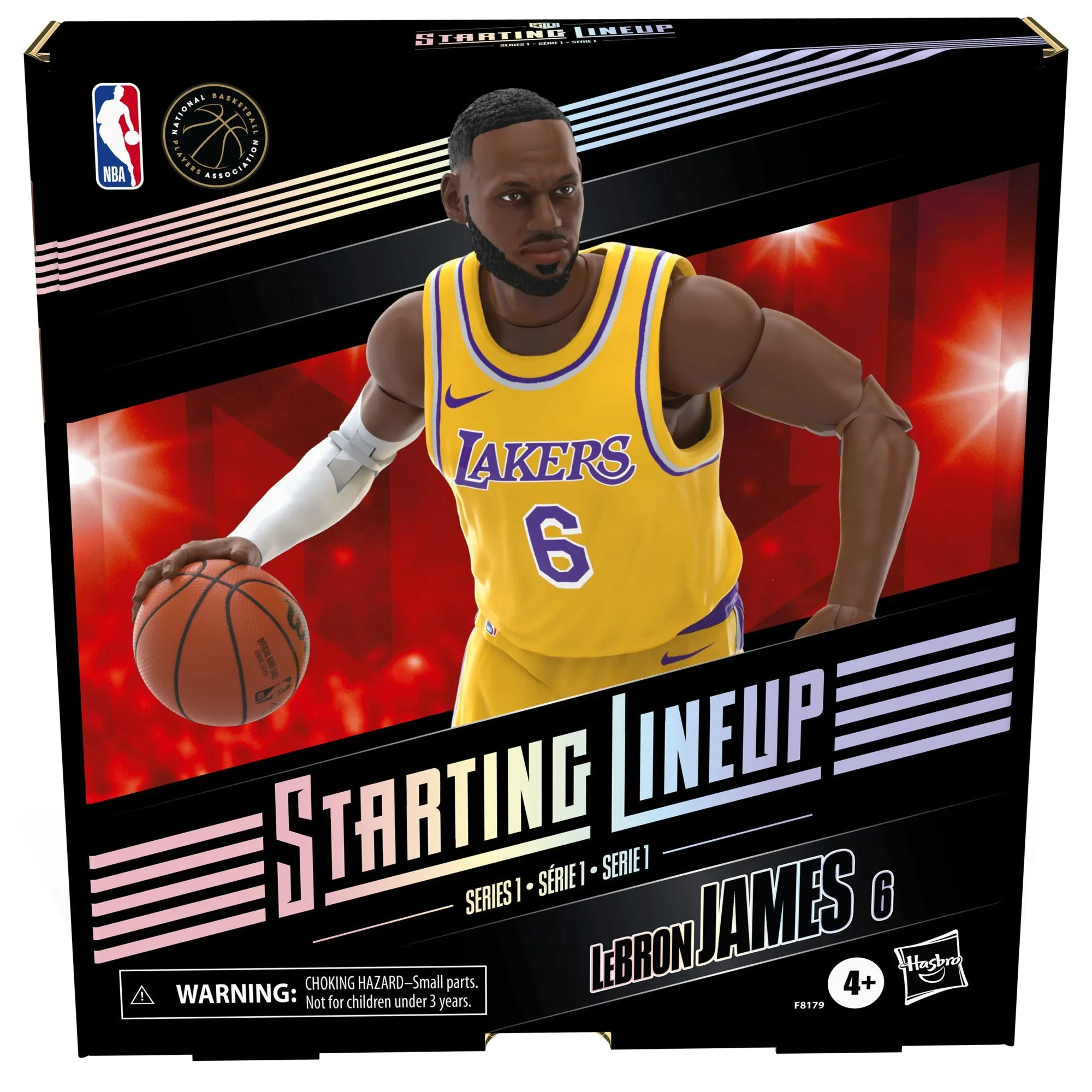 Hasbro Starting Lineup NBA Series 1 LeBron James Figure