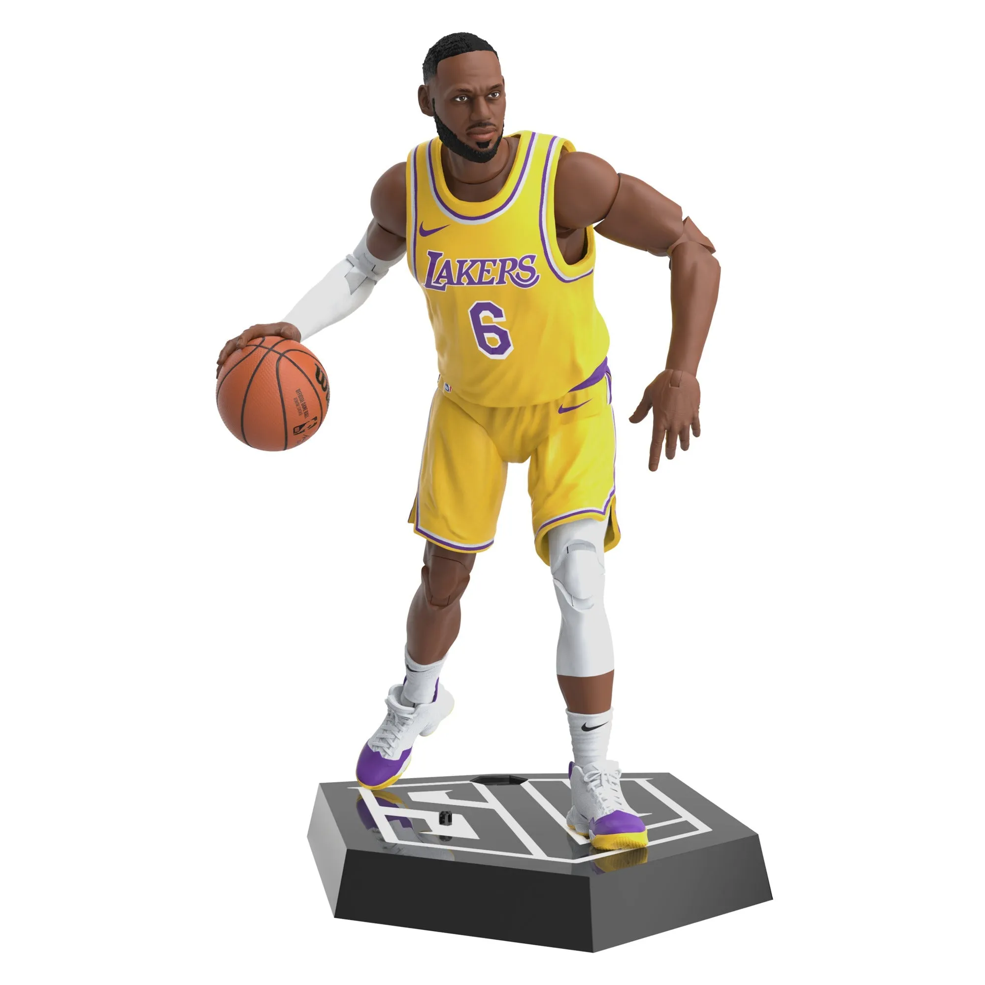 Hasbro Starting Lineup NBA Series 1 LeBron James Figure