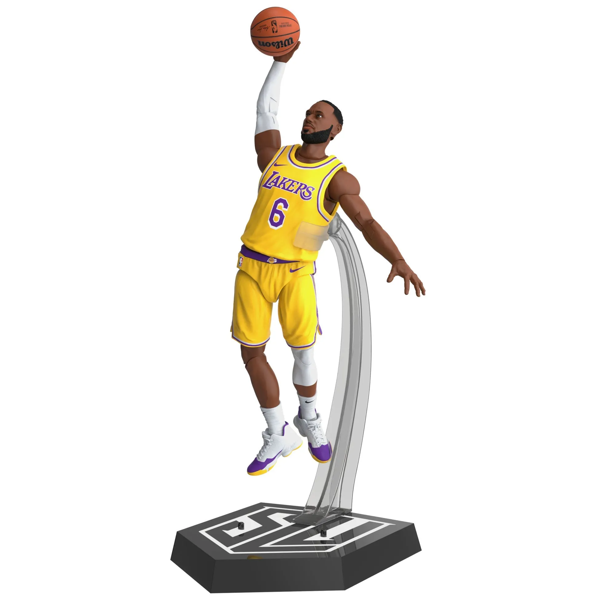 Hasbro Starting Lineup NBA Series 1 LeBron James Figure