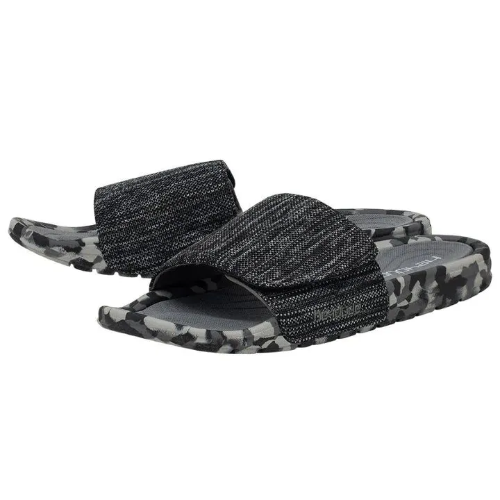 'Hey Dude' Men's Phoenix Slide Sandal - Dark Quarry Camo