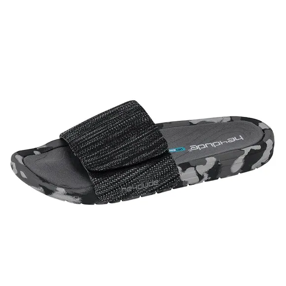 'Hey Dude' Men's Phoenix Slide Sandal - Dark Quarry Camo