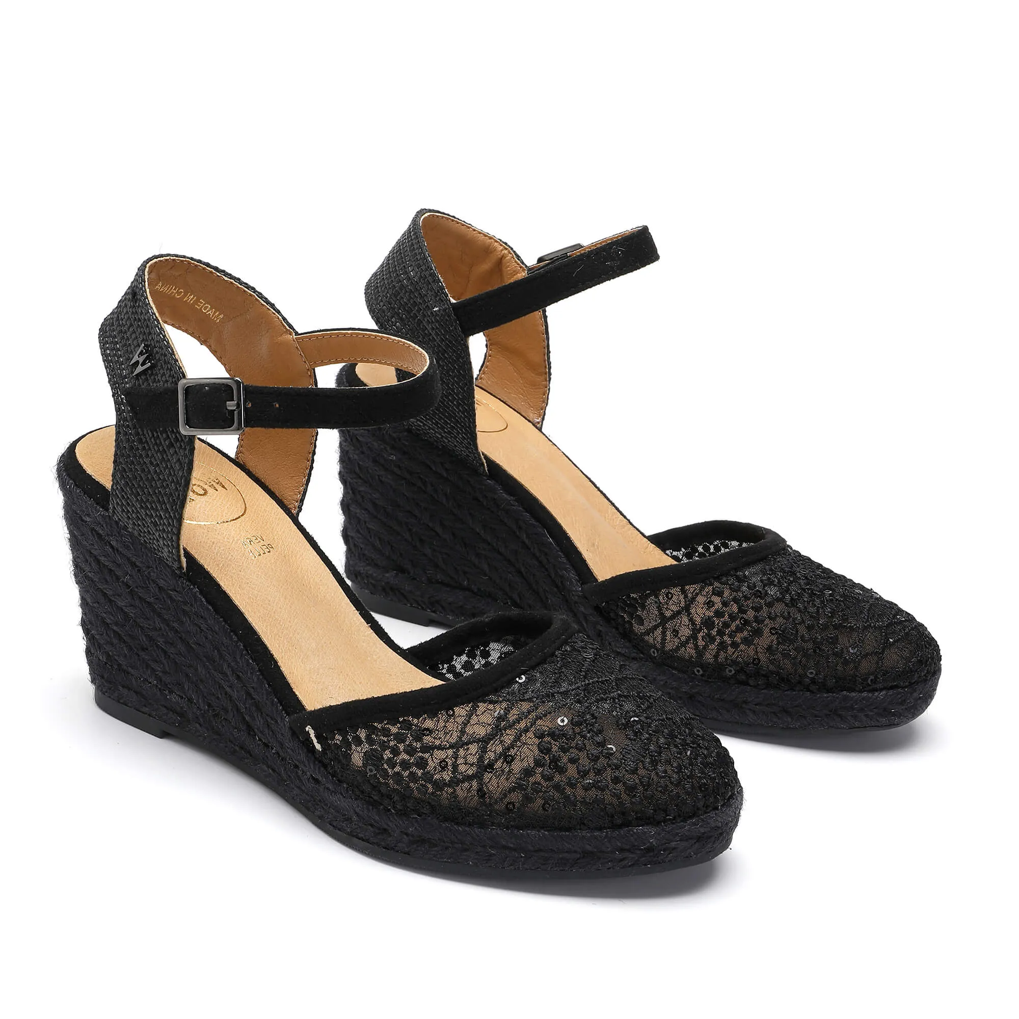 Joy Black Espadrille