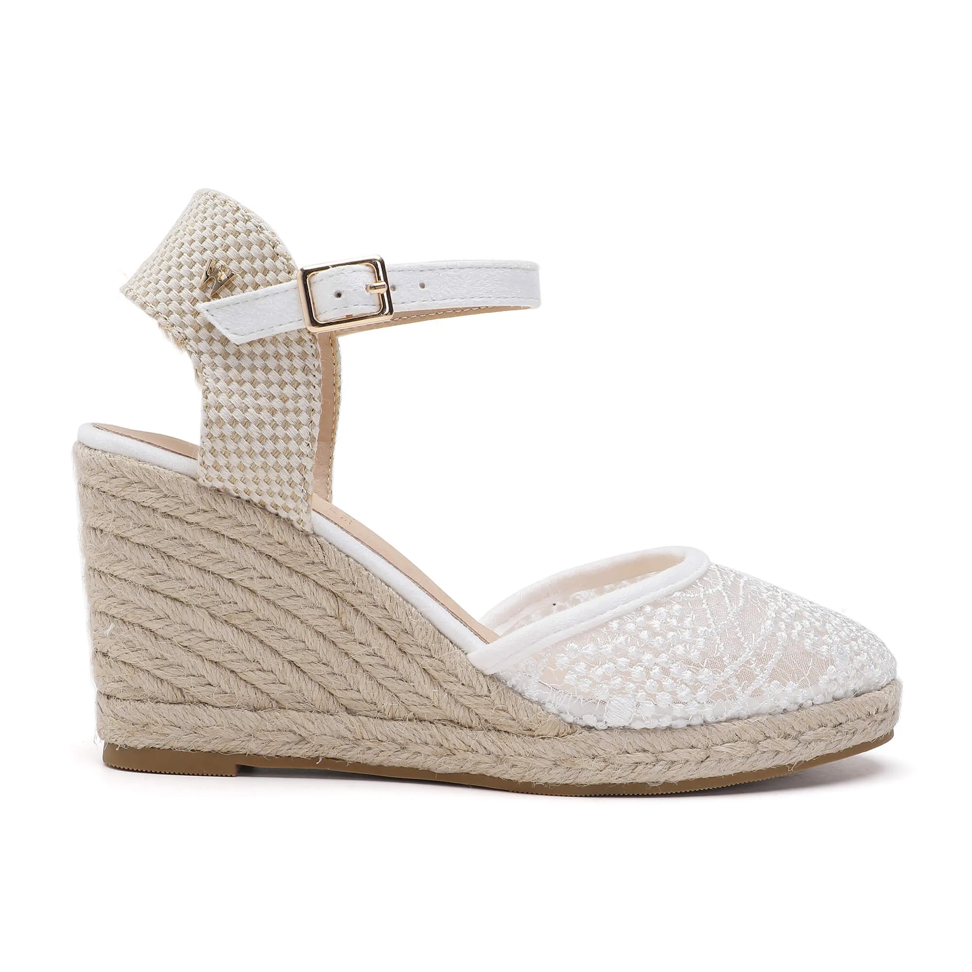 Joy White Espadrille