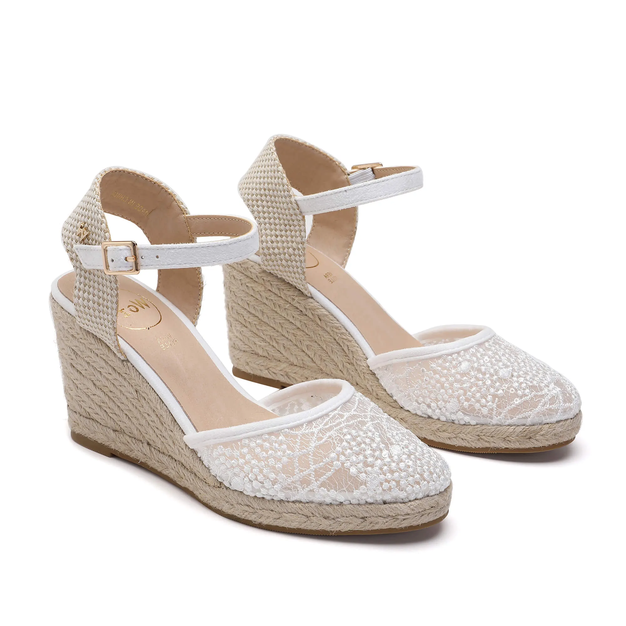 Joy White Espadrille