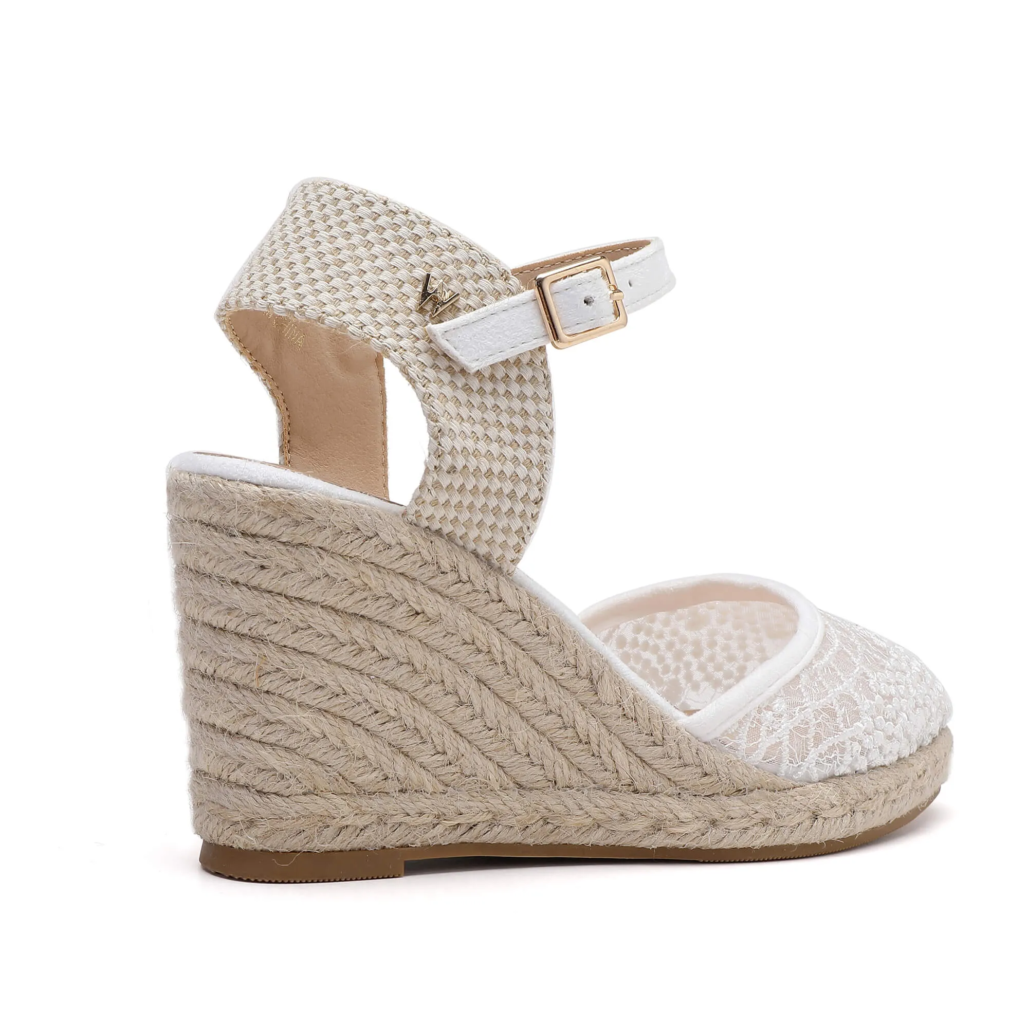 Joy White Espadrille