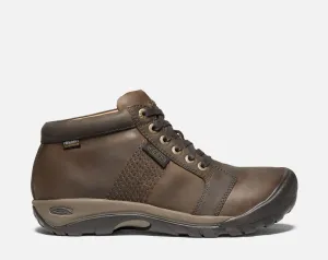 'Keen Outdoor' Men's Austin WP Boot - Chocolate Brown