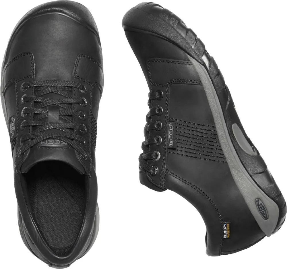 'Keen Outdoor' Men's Austin WP Oxford - Black