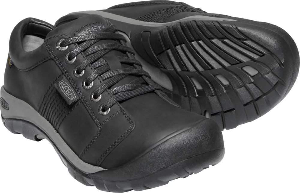 'Keen Outdoor' Men's Austin WP Oxford - Black