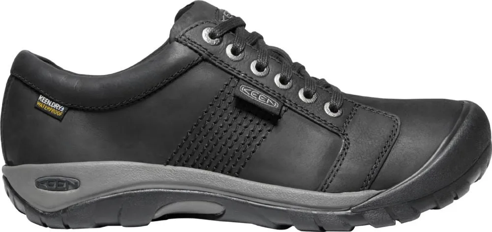 'Keen Outdoor' Men's Austin WP Oxford - Black