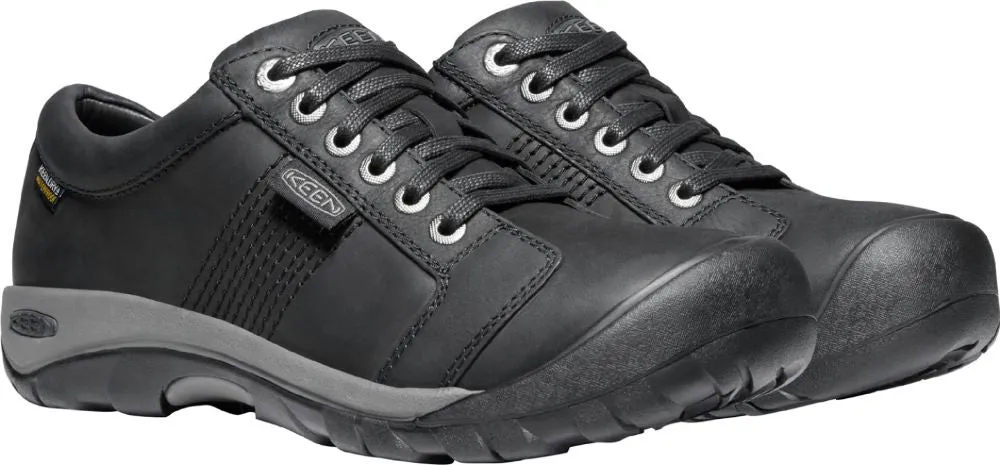 'Keen Outdoor' Men's Austin WP Oxford - Black