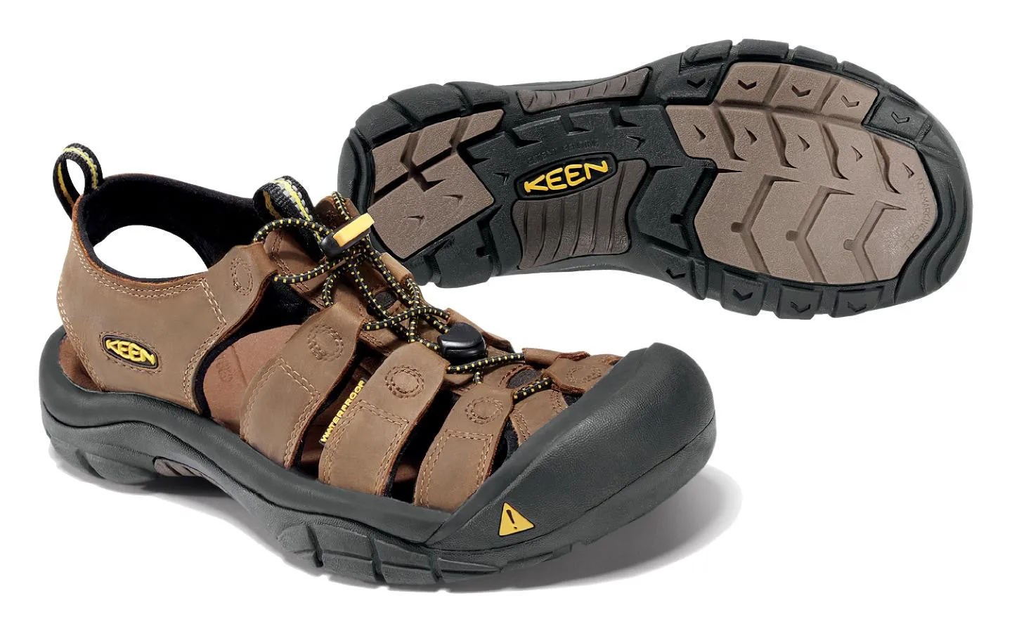 'Keen Outdoor' Men's Newport Bison Sandal - Brown