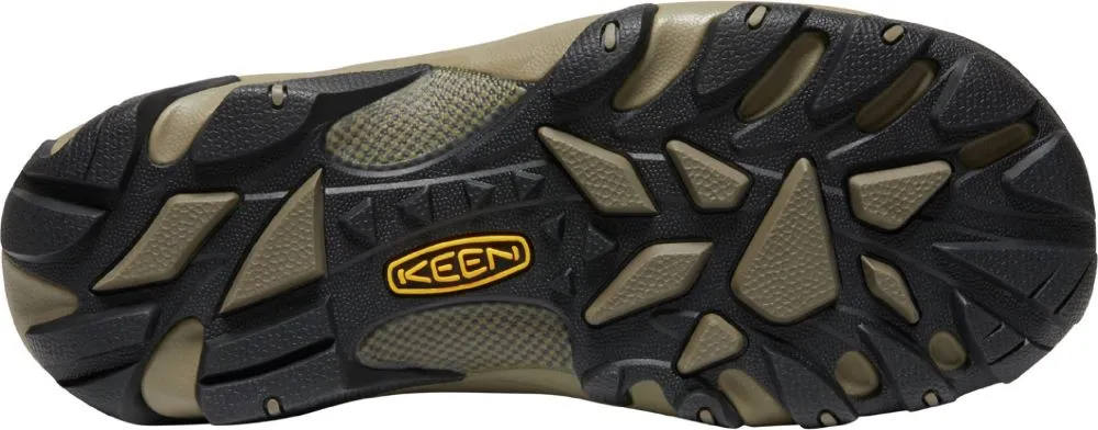 'Keen Outdoor' Men's Targhee II Soho Slip On - Grey / Black