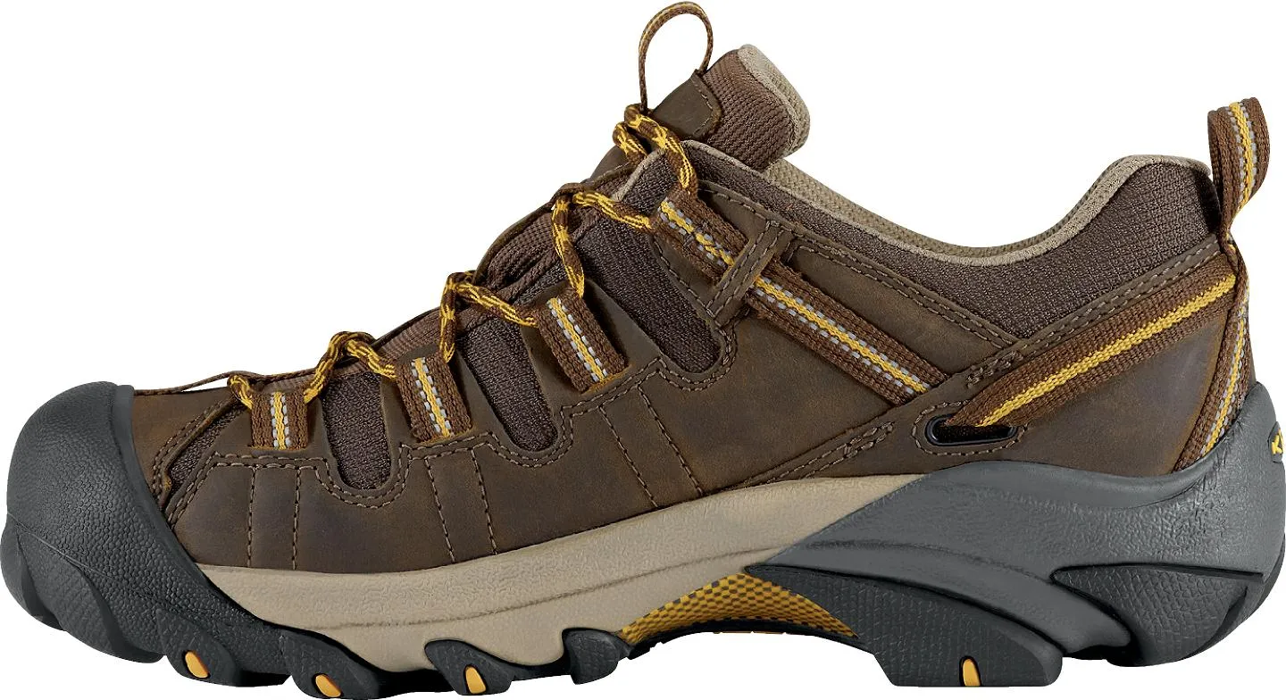 'Keen Outdoor' Men's Targhee II WP Hiker - Cascade Brown / Golden Yellow