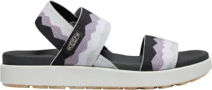 'Keen Outdoor' Women's Elle Backstrap Sandal - Black / Thistle