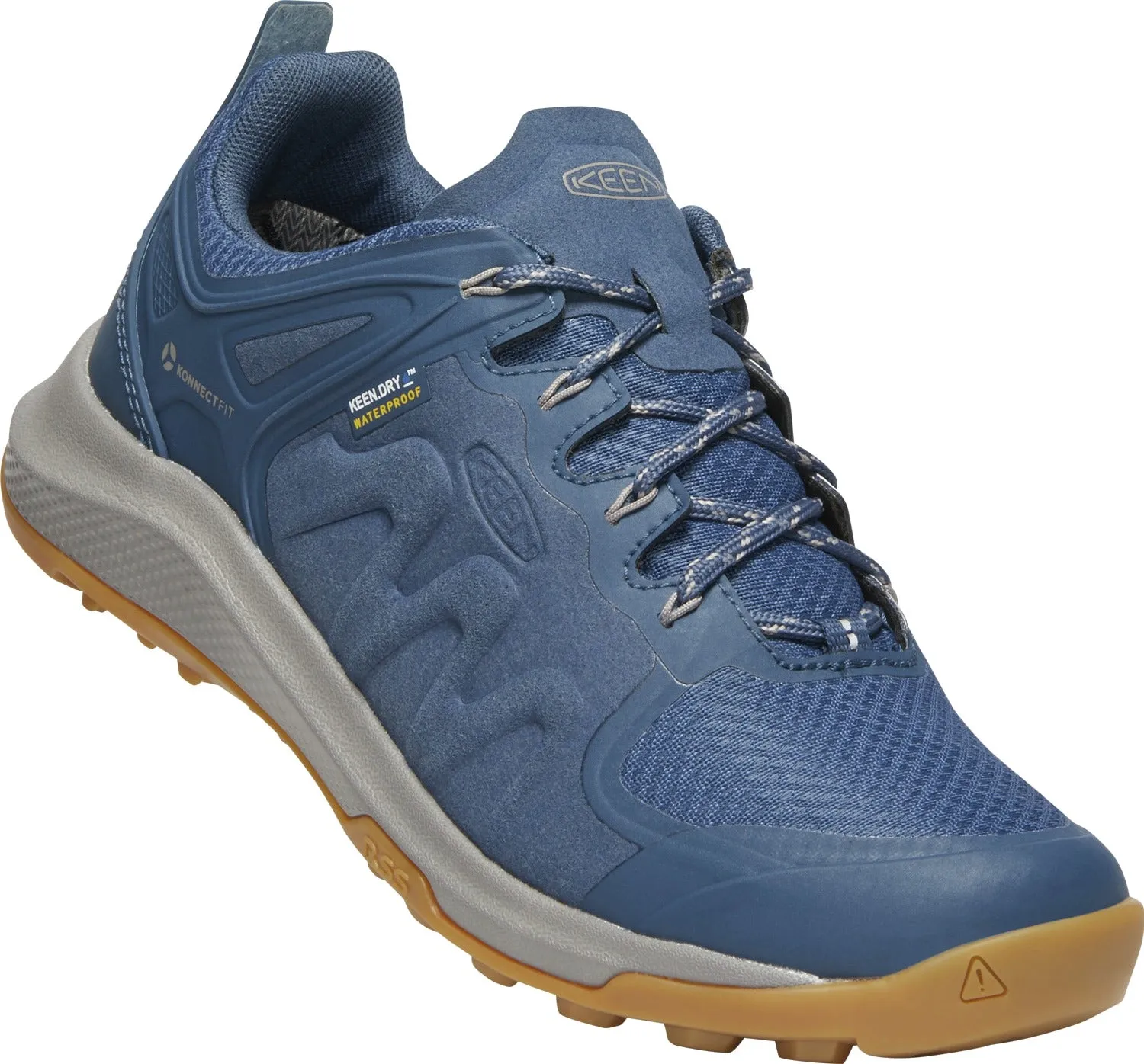 'Keen Outdoor' Women's Explore WP Hiker/Sneaker - Blue / Satellite