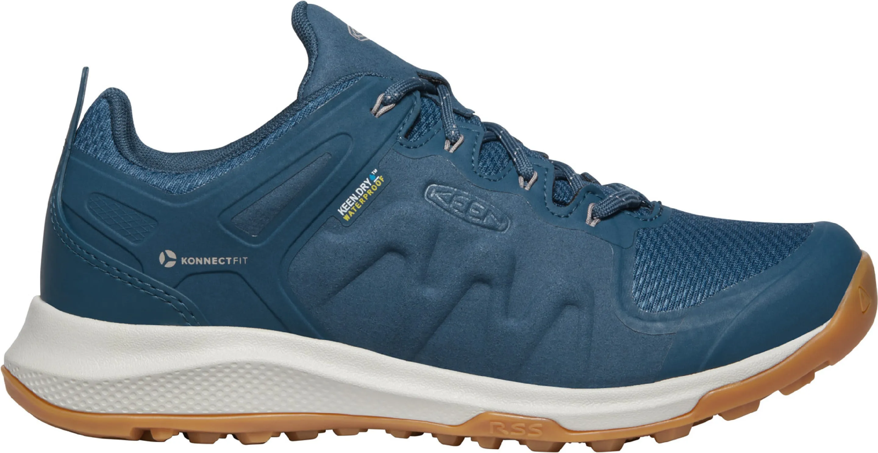 'Keen Outdoor' Women's Explore WP Hiker/Sneaker - Blue / Satellite