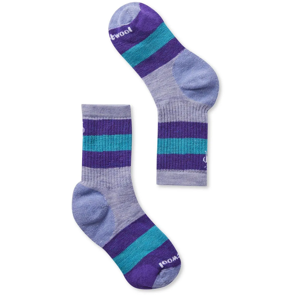 Kids' Hike Medium Striped Crew Socks