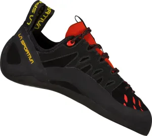 La Sportiva Unisex Tarantulace Climbing Shoes Black/Poppy | Buy La Sportiva Unisex Tarantulace Climbing Shoes Black/Poppy here | Outnorth