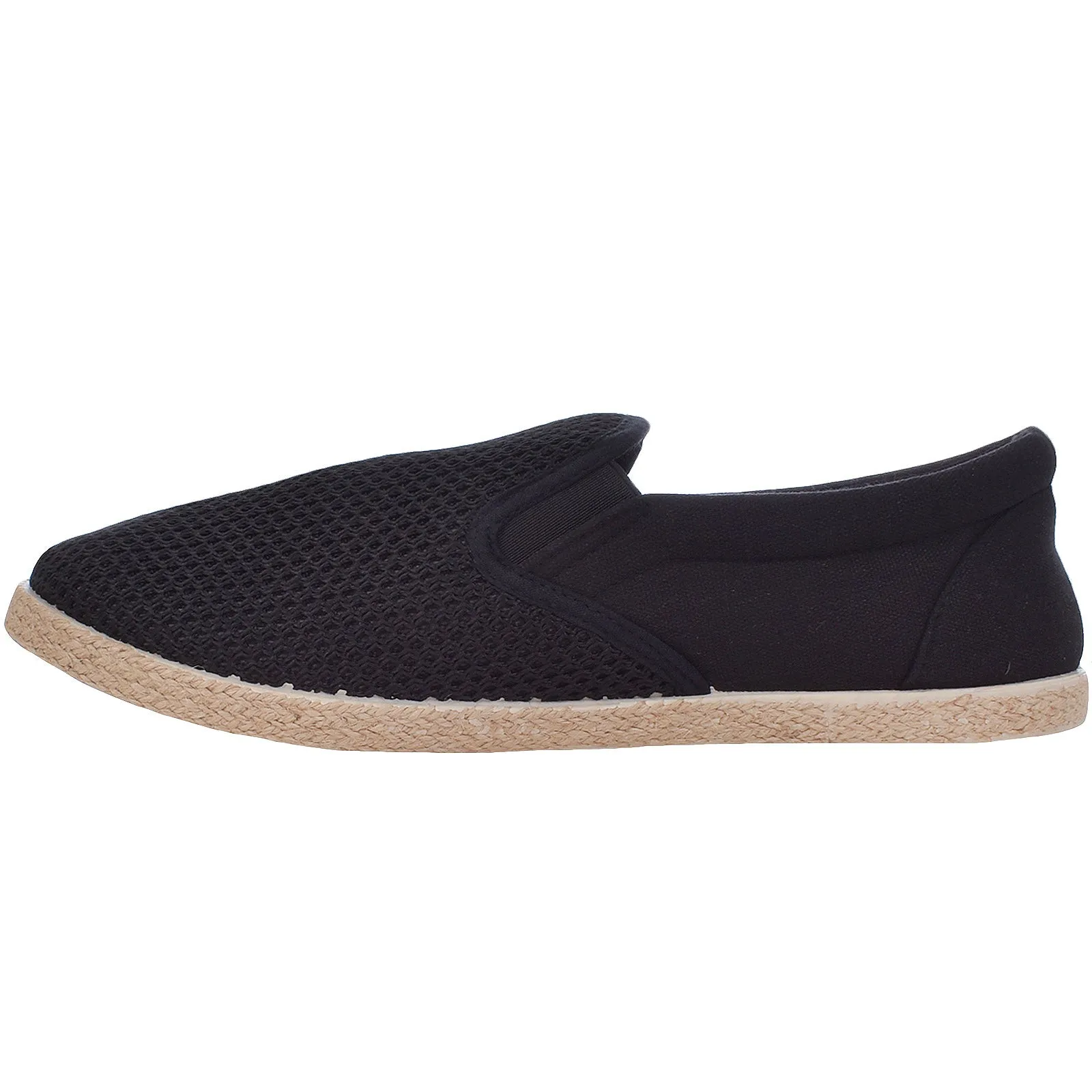 Lambretta Kyak Knit Espadrilles - Black