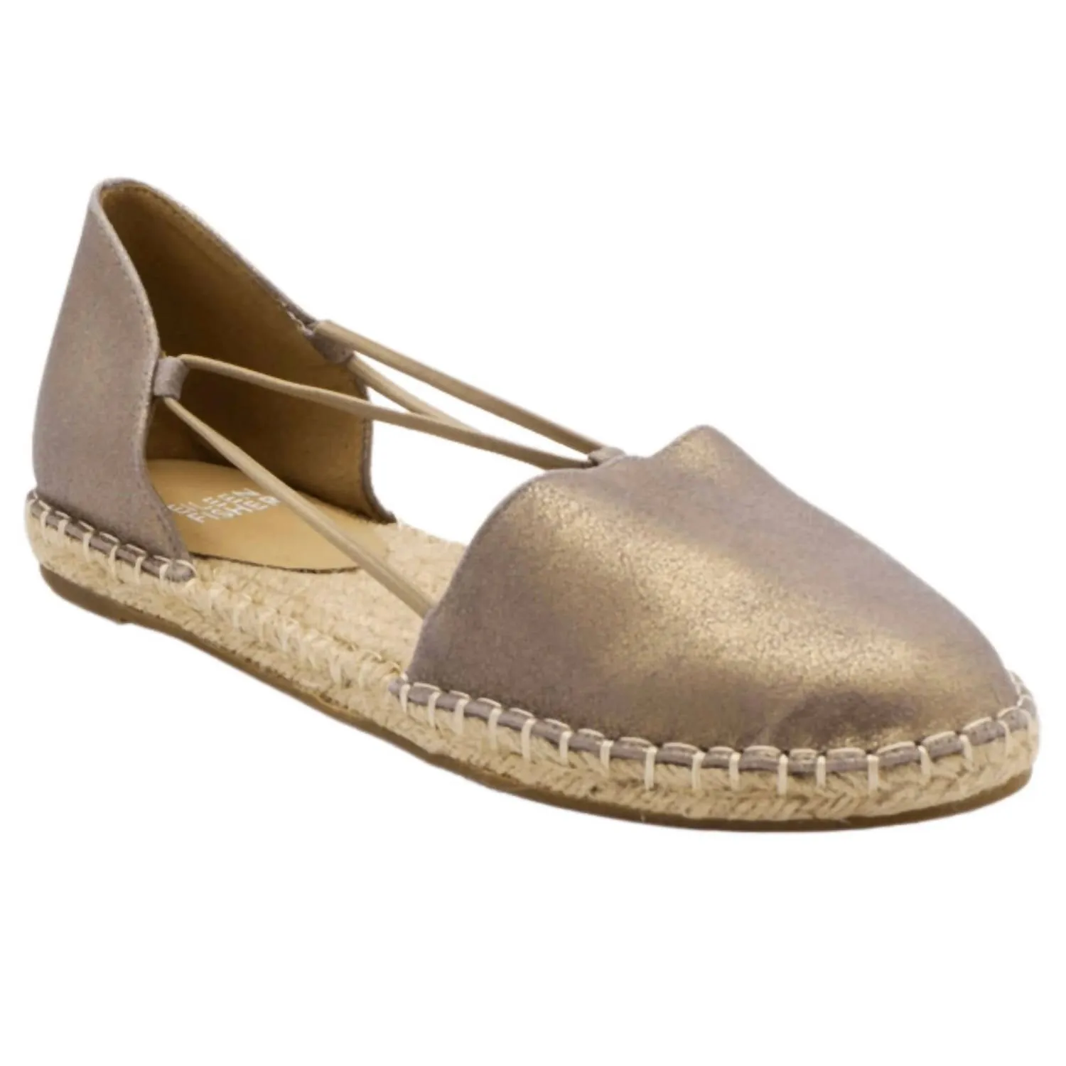 Lee Espadrilles in Platinum Suede