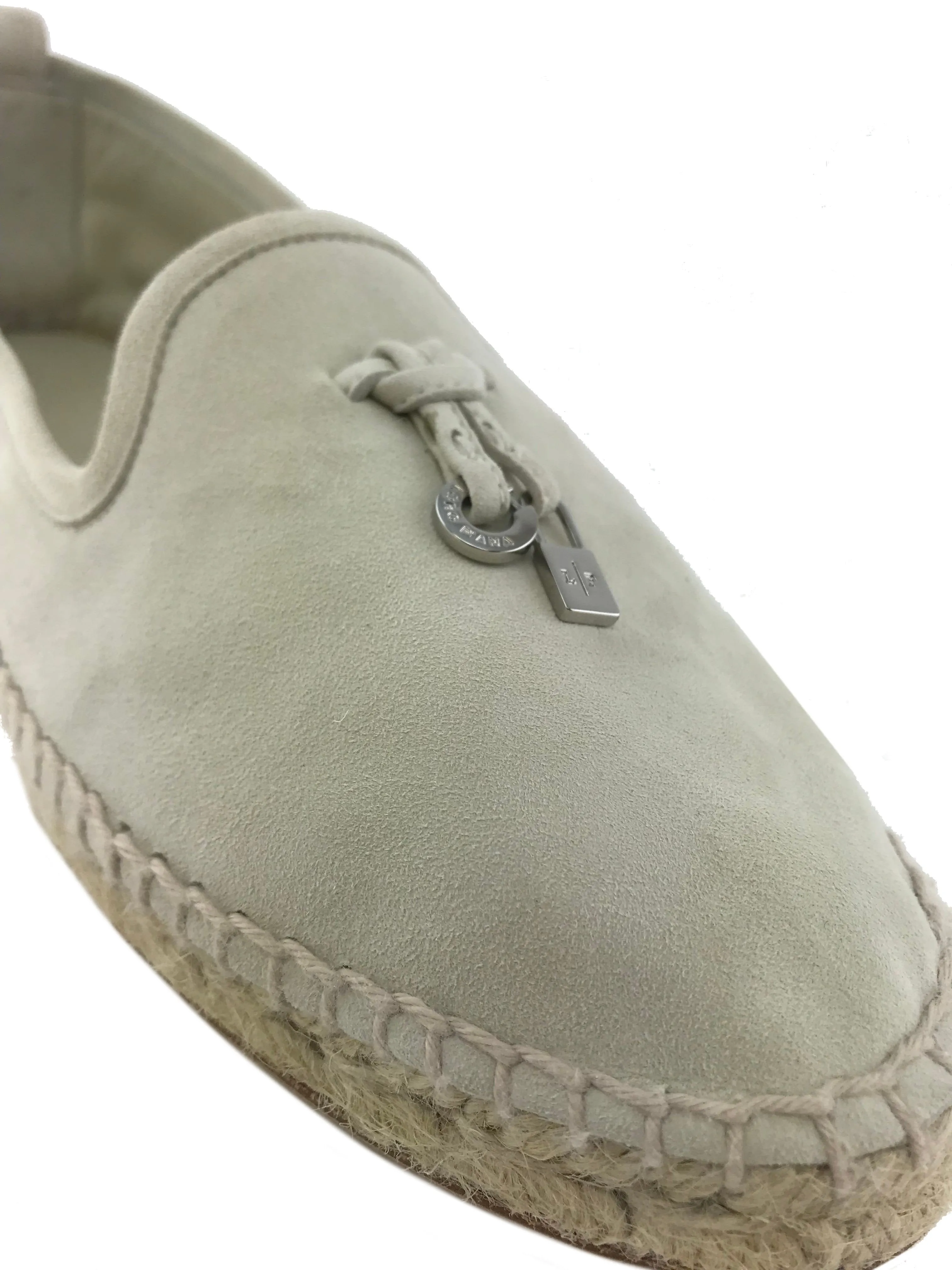 Loro Piana My Charms Suede Espadrilles Size 7