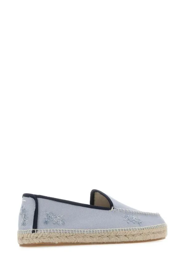 MAISON MARGIELA | Powder blue canvas espadrilles