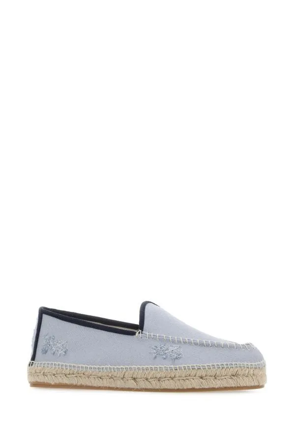 MAISON MARGIELA | Powder blue canvas espadrilles