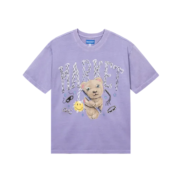 Market Soft Core Bear T-Shirt - Orchid