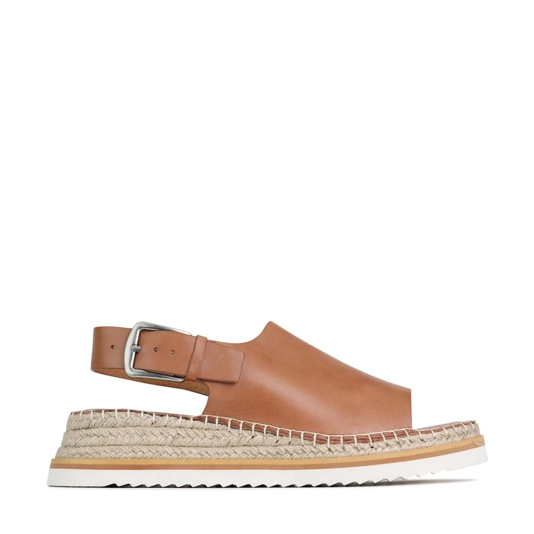 MARLA LEATHER ESPADRILLES SANDALS