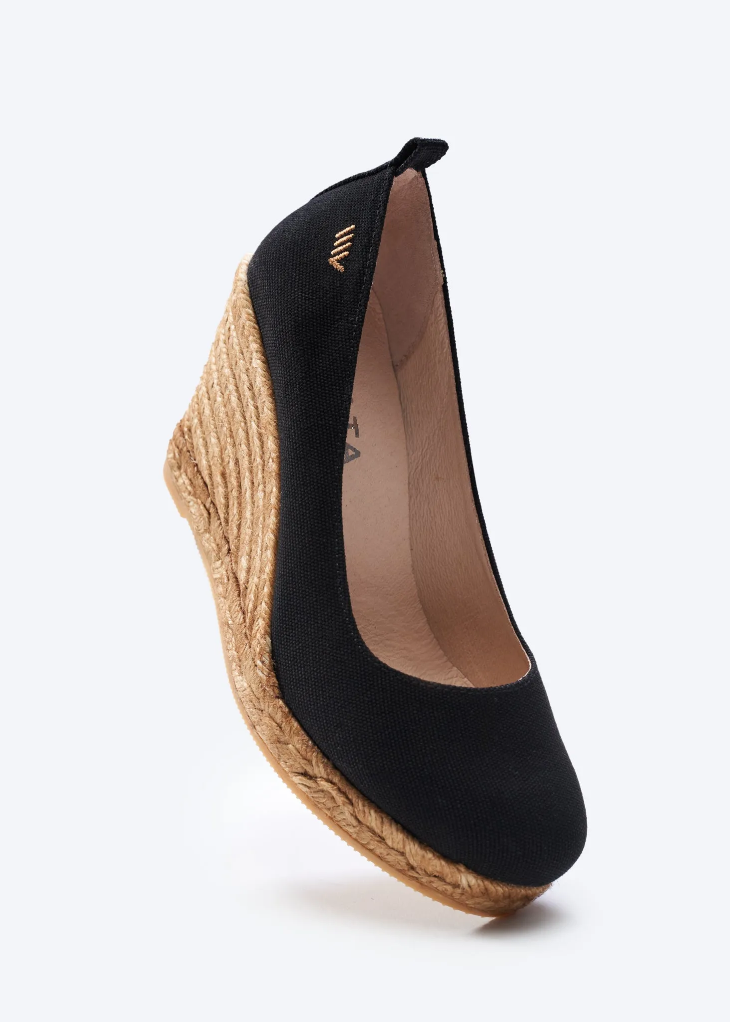 Marquesa Canvas Espadrille Wedge Pumps