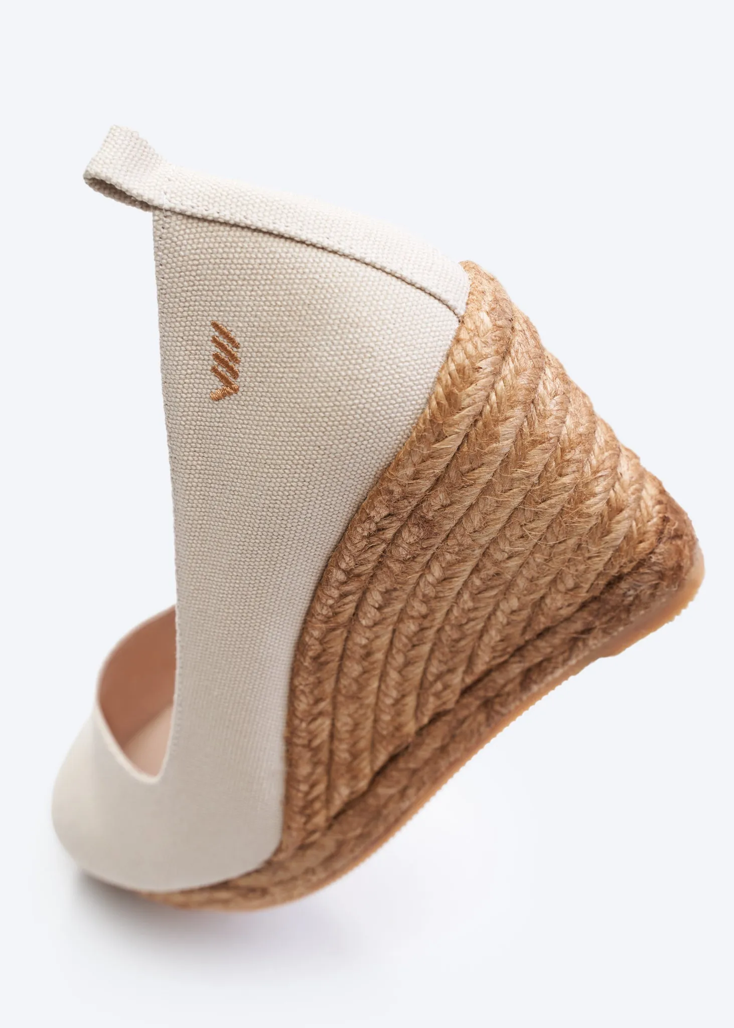 Marquesa Canvas Espadrille Wedge Pumps