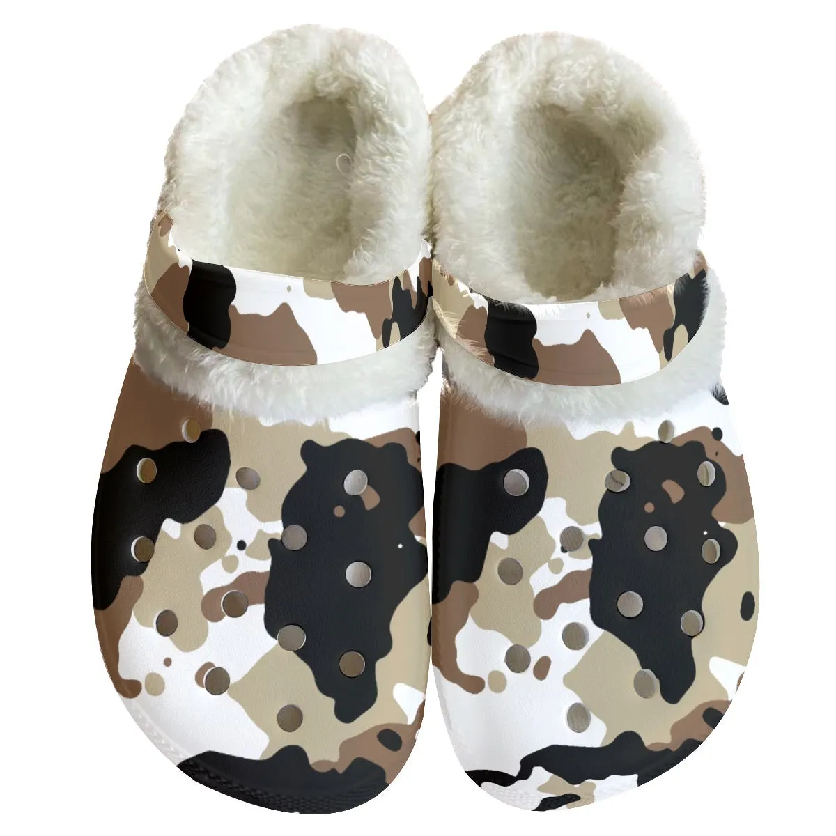 MC #8 Men's Classic Clogs with Fleece, camouflage