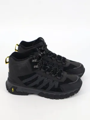 Men's Textured Hiking Shoes,Black